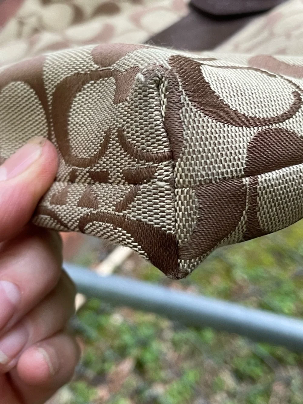 Coach Signature C Canvas Crossbody Bag